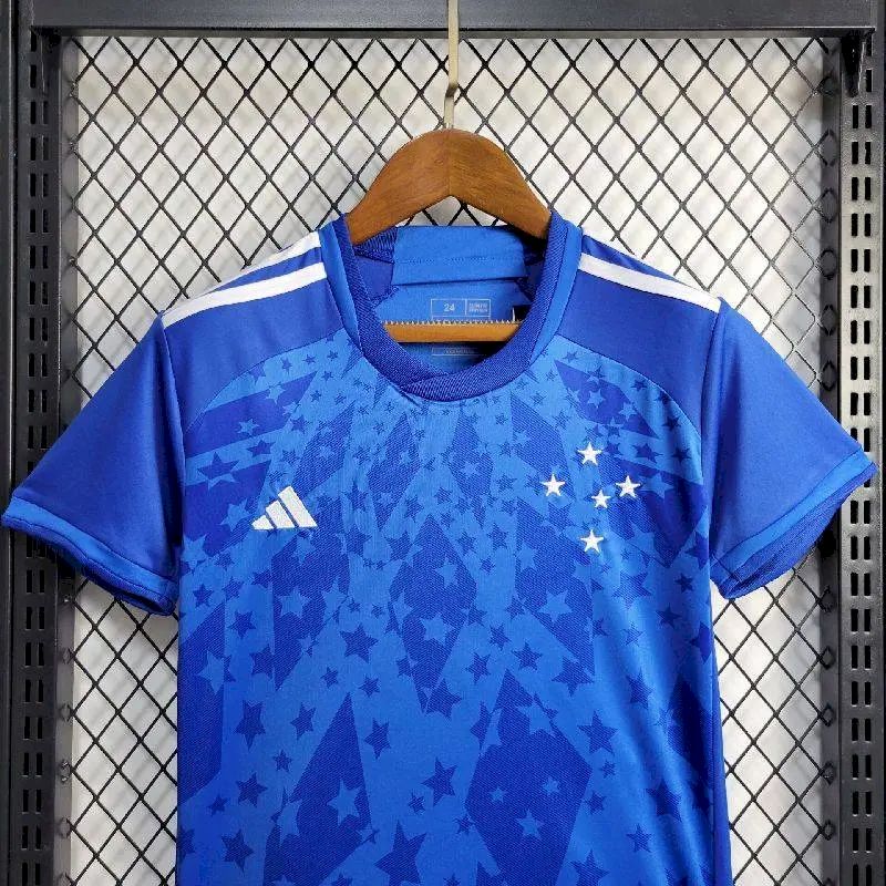 Cruzeiro 2024/25 Home Kids Kit - Image 2