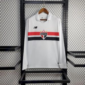 Sao Paulo 2024/25 Home Long Sleeves Jersey