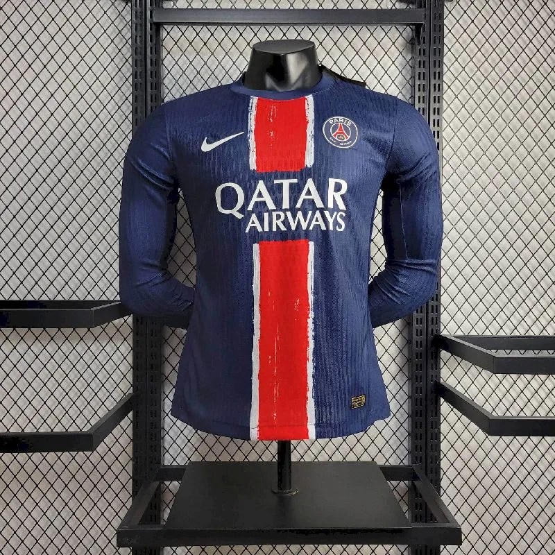 Paris Saint-Germain 2024/25 Home Long Sleeves Jersey Player Version