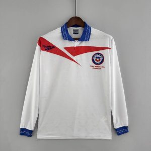 Chile 1998 Away Long Sleeves Retro Jersey
