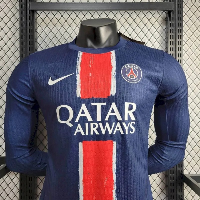 Paris Saint-Germain 2024/25 Home Long Sleeves Jersey Player Version - Image 2
