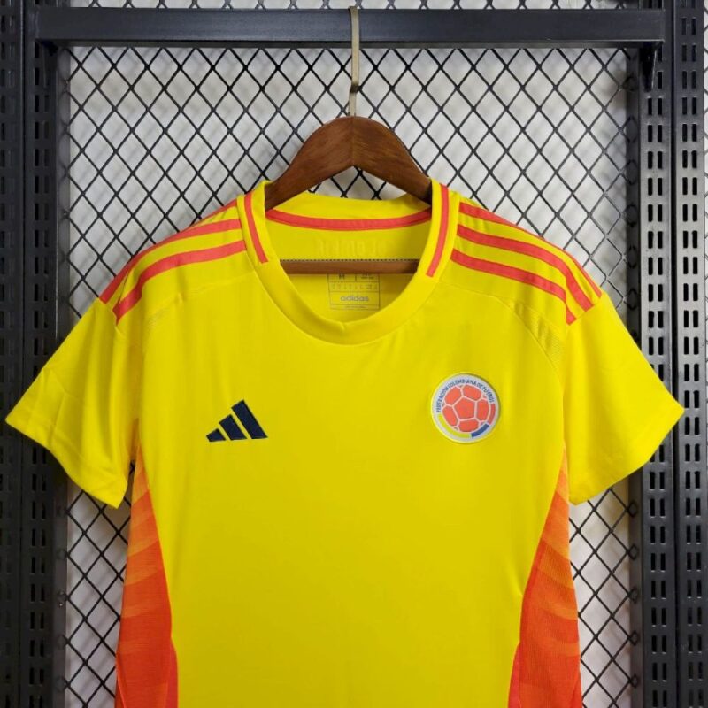 Colombia 2024/25 Home Womens Jersey - Image 5