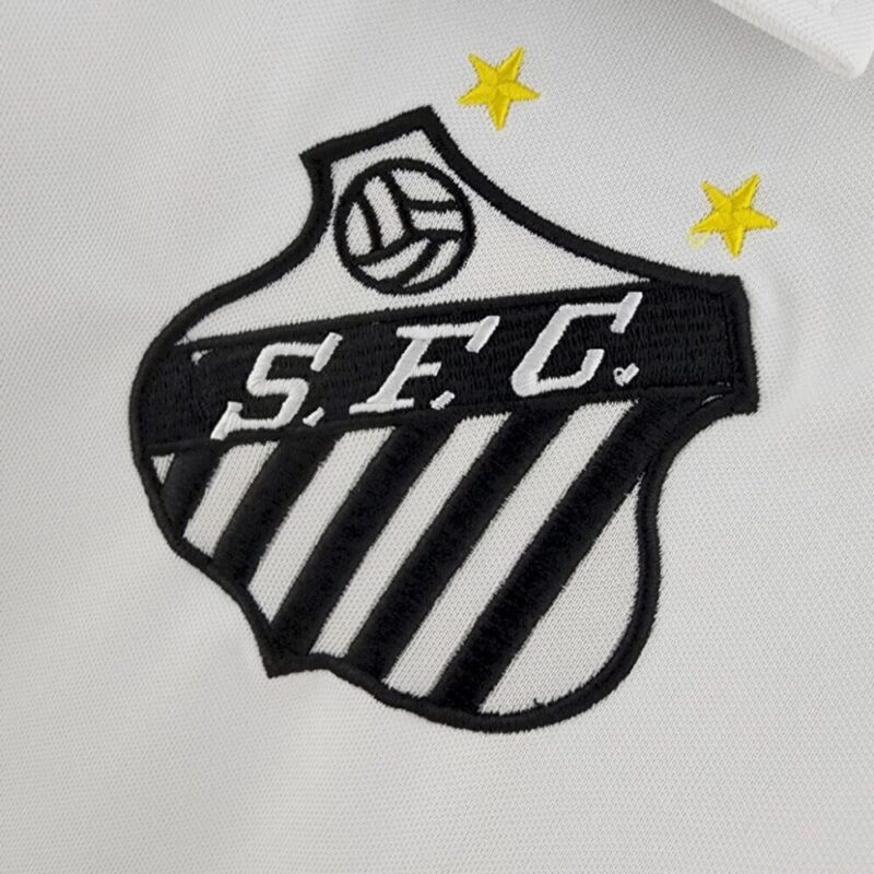 Santos 1970 home Retro Jersey - Image 6