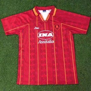 AS Roma 1996/97 Home Retro Jersey