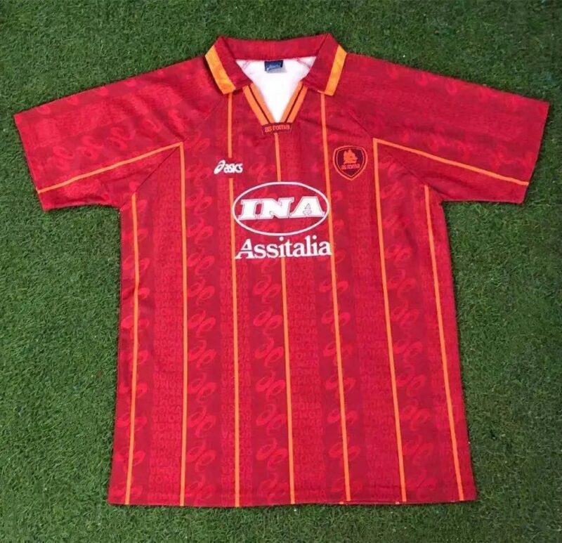 AS Roma 1996/97 Home Retro Jersey
