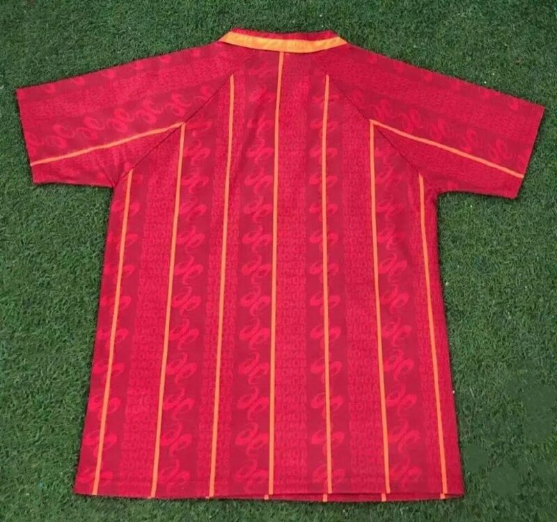 AS Roma 1996/97 Home Retro Jersey - Image 2