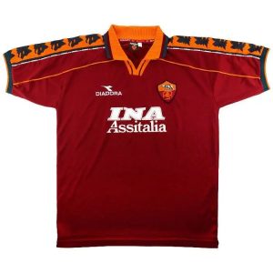 AS Roma 1998/1999 Home Retro Jersey