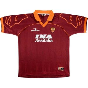 AS Roma 1999/00 Home Retro Jersey