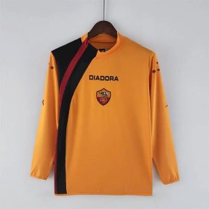 AS Roma 2005/06 Home Long Sleeve Retro Jersey