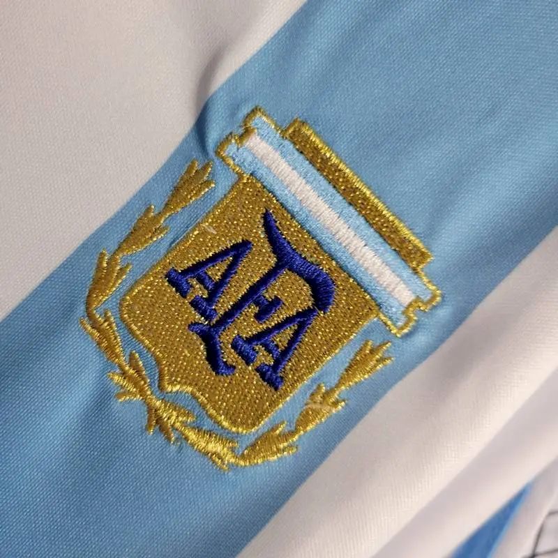 Argentina 1993 Home Retro Jersey - Image 4