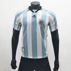 Argentina 1998 Home Retro Jersey