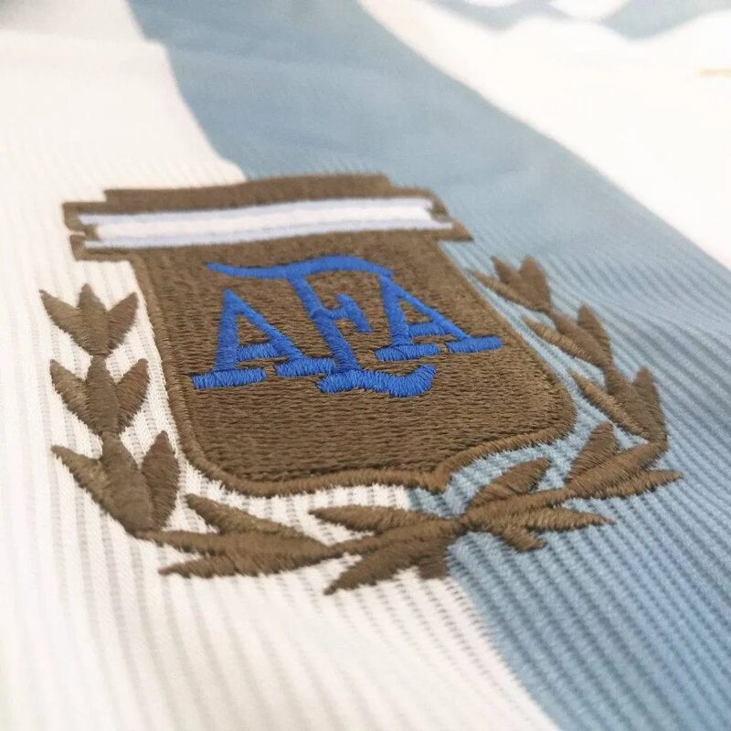 Argentina 1998 Home Retro Jersey - Image 3