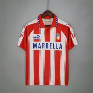 Atletico Madrid 1994/95 Home Retro Jersey