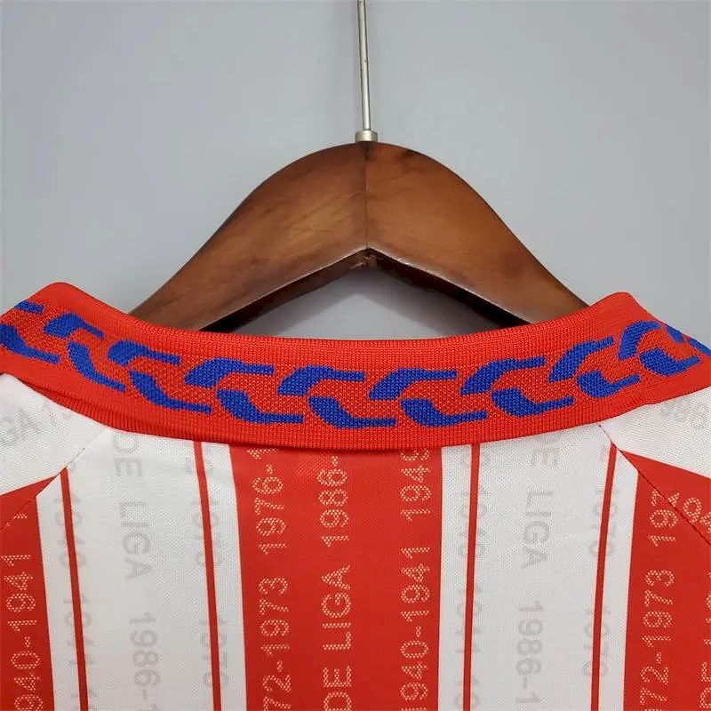 Atletico Madrid 1995/96 Home Retro Jersey - Image 7