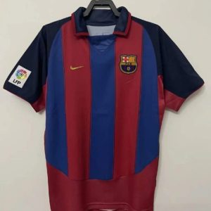 Barcelona 2003/04 Home Retro Jersey