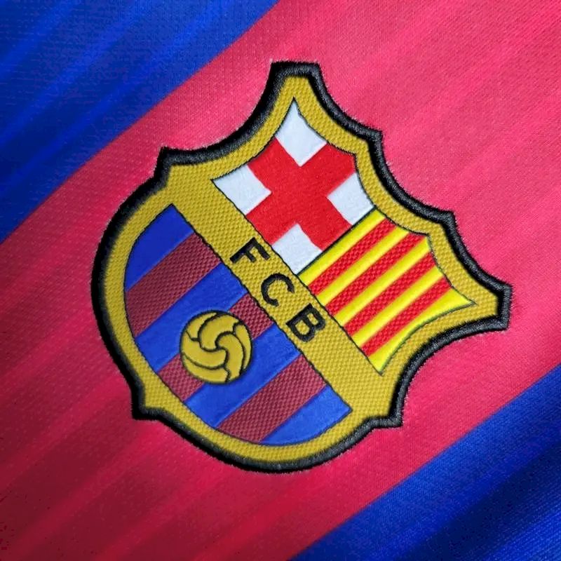 Barcelona 2016/17 Home Retro Jersey - Image 6