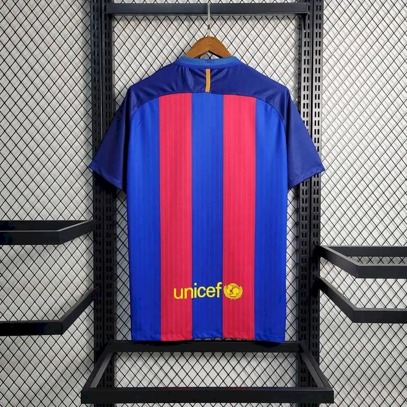 Barcelona 2016/17 Home Retro Jersey - Image 8