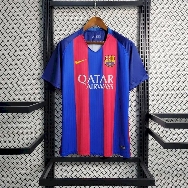 Barcelona 2016/17 Home Retro Jersey - Image 2