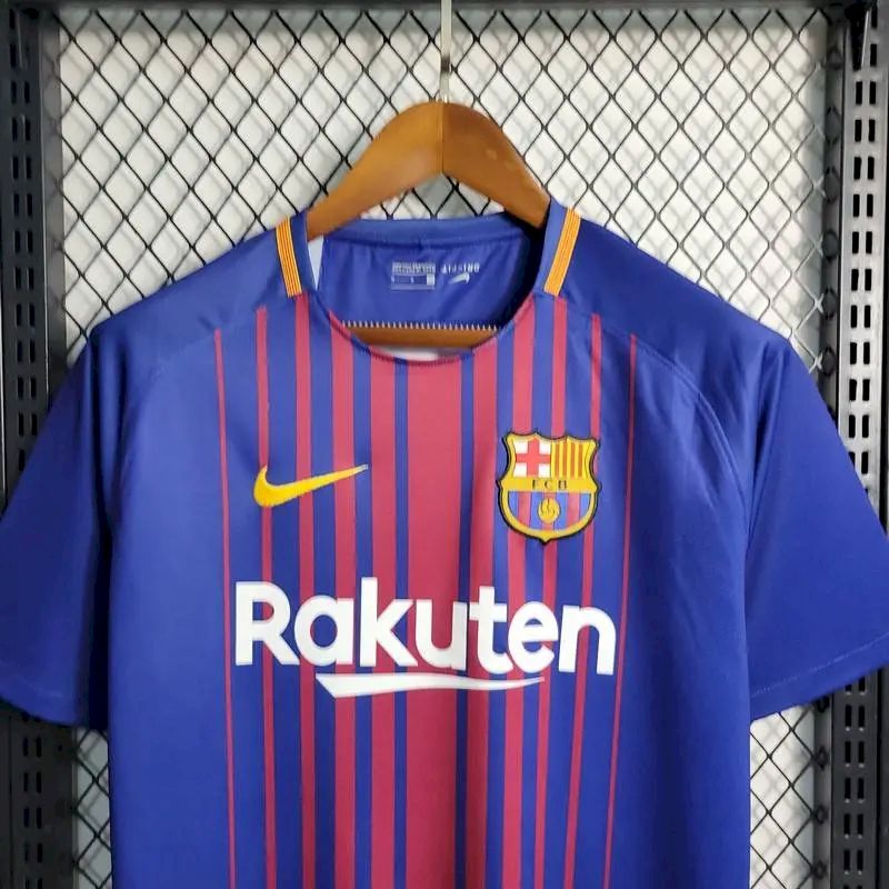 Barcelona 2017/18 Home Retro Jersey - Image 5
