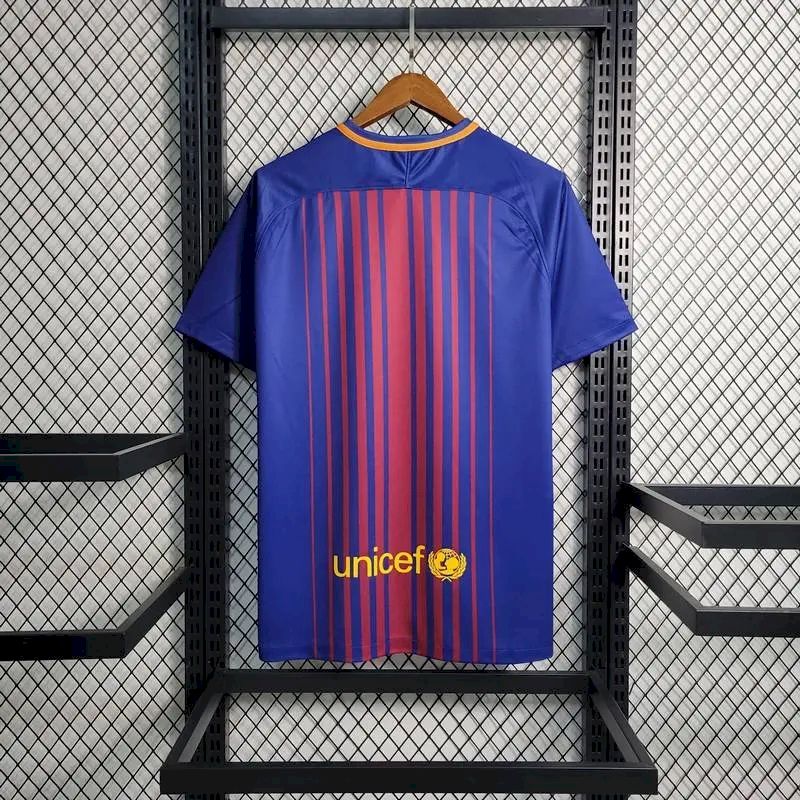 Barcelona 2017/18 Home Retro Jersey - Image 8