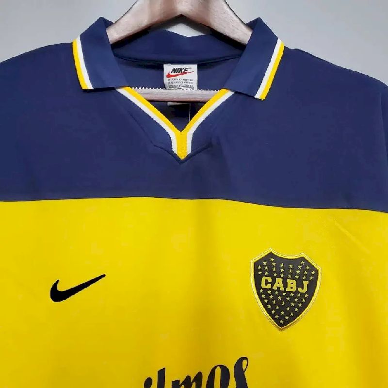 Boca Juniors 1998/1999 Home Retro Jersey - Image 2