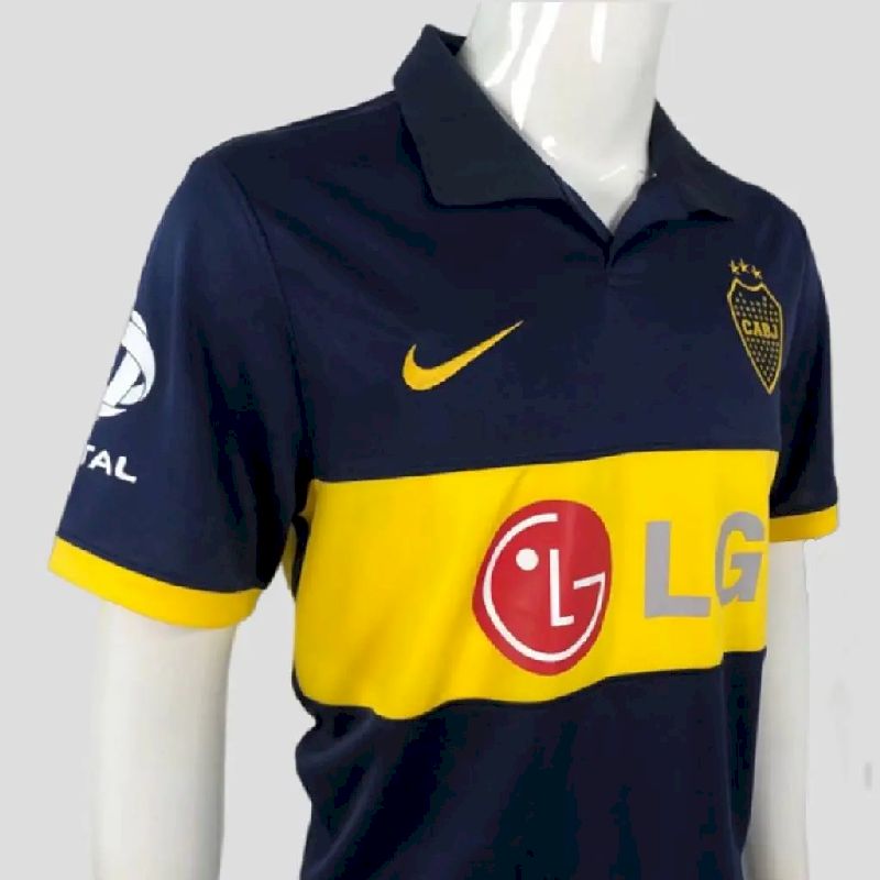 Boca Juniors 2009/2010 Home Retro Jersey - Image 2
