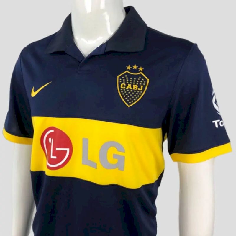Boca Juniors 2009/2010 Home Retro Jersey - Image 3
