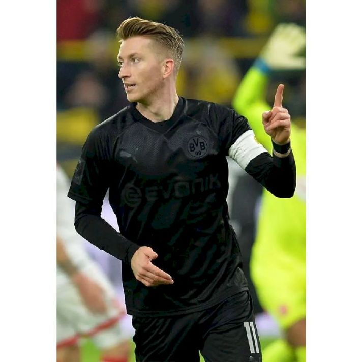 Borussia Dortmund 19/20 110th Anniversary Blackout Jersey - Image 3