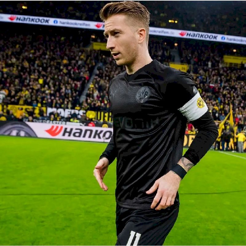 Borussia Dortmund 19/20 110th Anniversary Blackout Jersey - Image 4