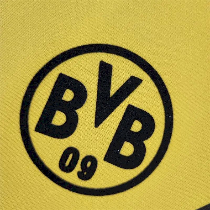 Borussia Dortmund 1989 Home Retro Jersey - Image 4