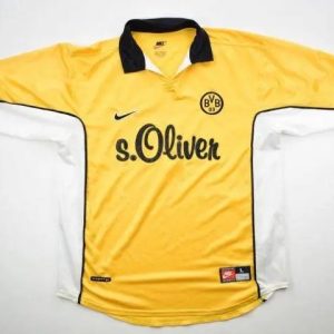 Borussia Dortmund 1998/00 Home Retro Jersey