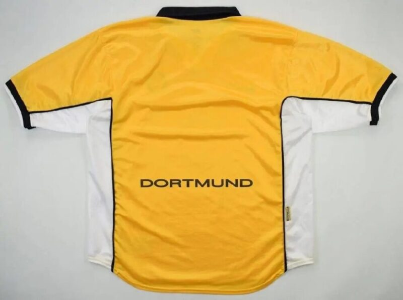 Borussia Dortmund 1998/00 Home Retro Jersey - Image 2