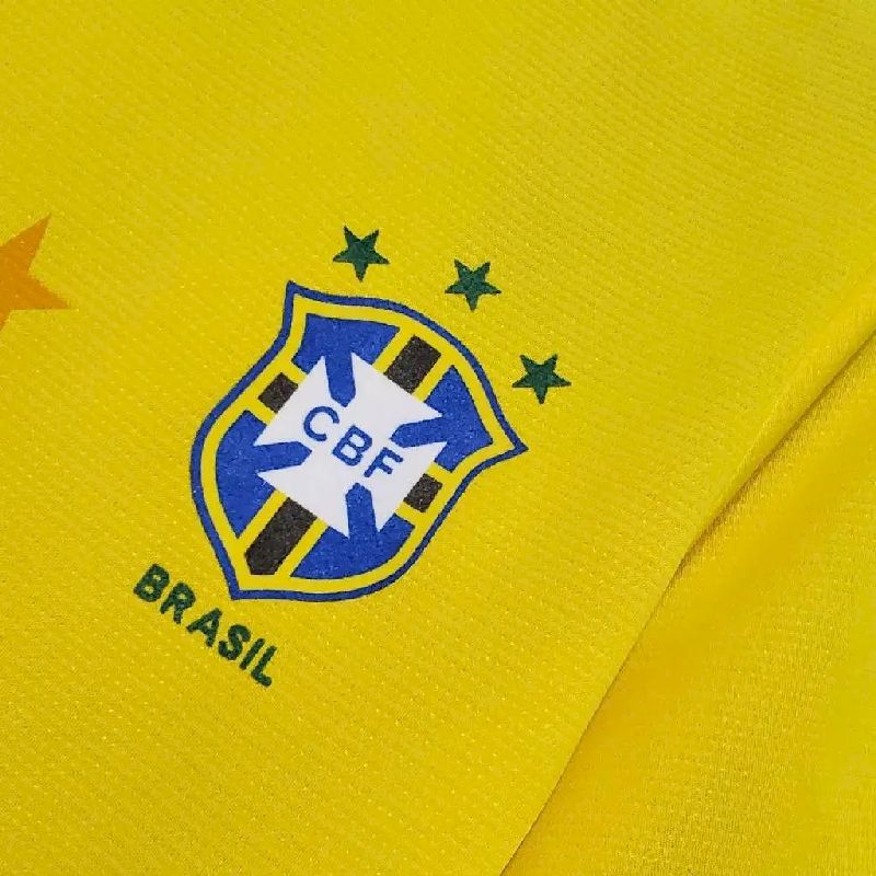 Brazil 1994 World Cup Home Retro Jersey - Image 7