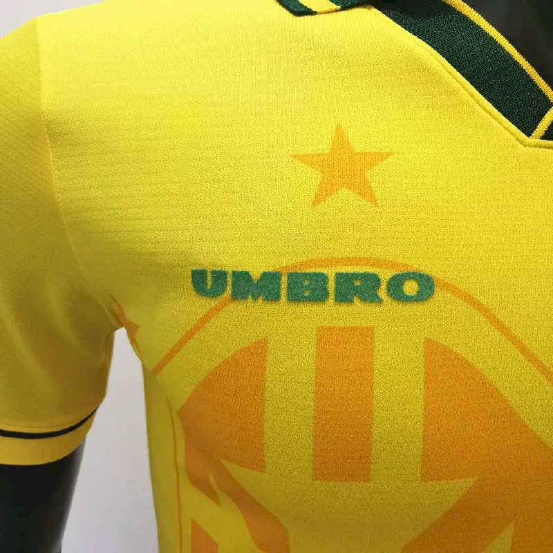 Brazil 1994 World Cup Home Retro Jersey - Image 9