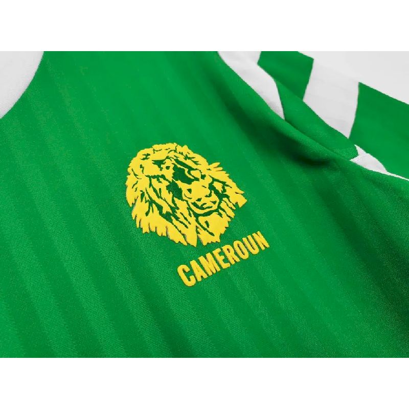 Cameroon 1990 Home Retro Jersey - Image 4