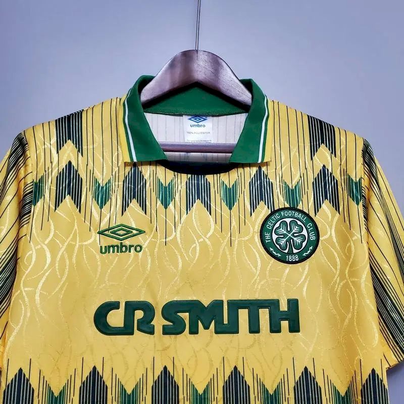 Celtic 1991/92 Away Retro Jersey - Image 2