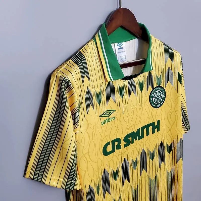 Celtic 1991/92 Away Retro Jersey - Image 5
