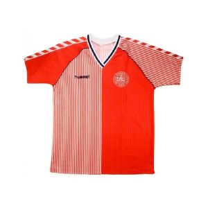 Denmark 1986 Home Retro Jersey