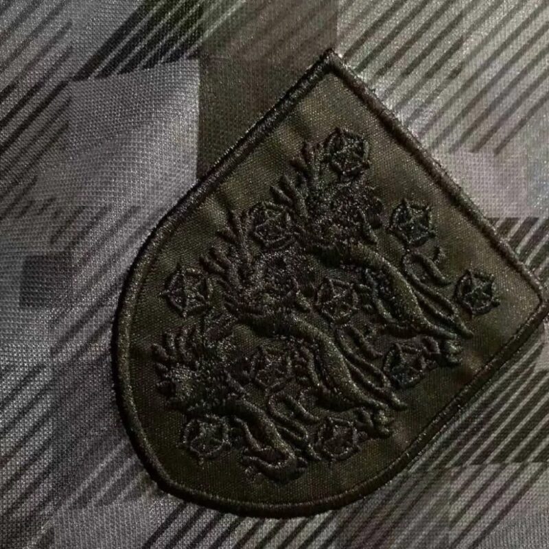 England 1990 Blackout Retro Jersey - Image 2