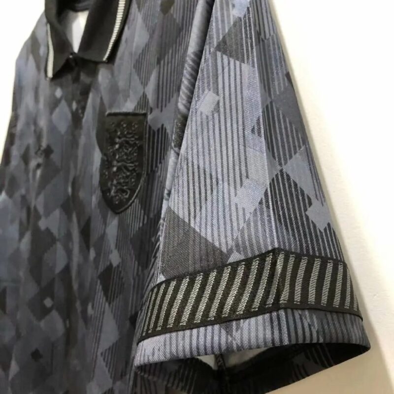 England 1990 Blackout Retro Jersey - Image 6