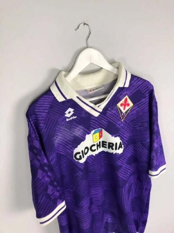 Fiorentina 1991-92 Home Retro Jersey - Image 2