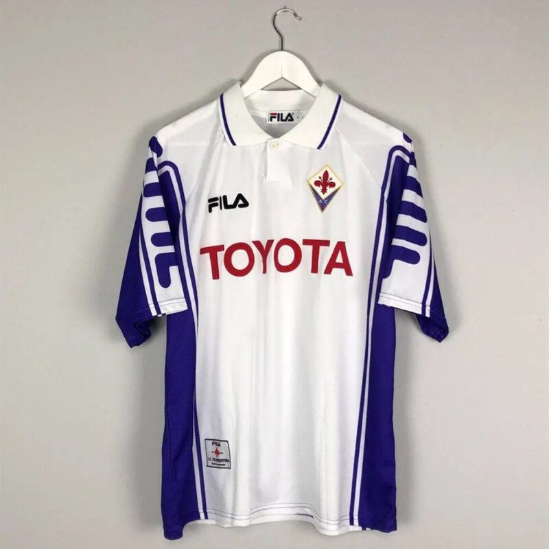 Fiorentina 1999/2000 Away Retro Jersey - Image 2