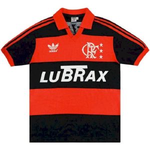 Flamengo 1987/90 Home Zico Retro Jersey