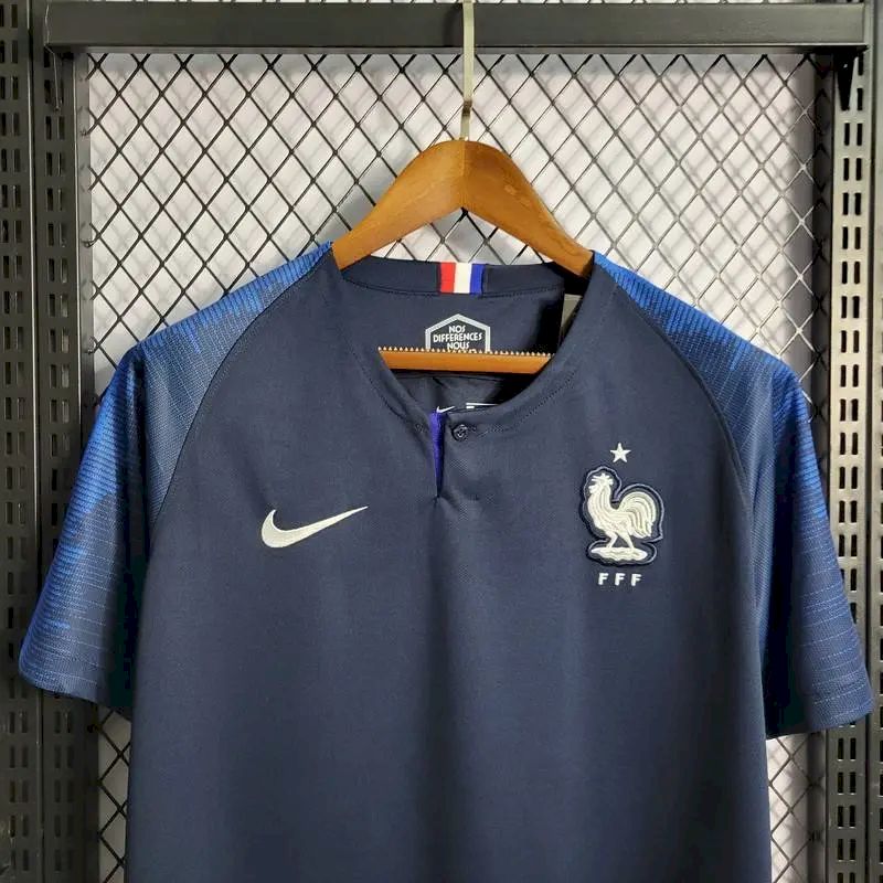 France 2018/19 Home Retro Jersey - Image 2