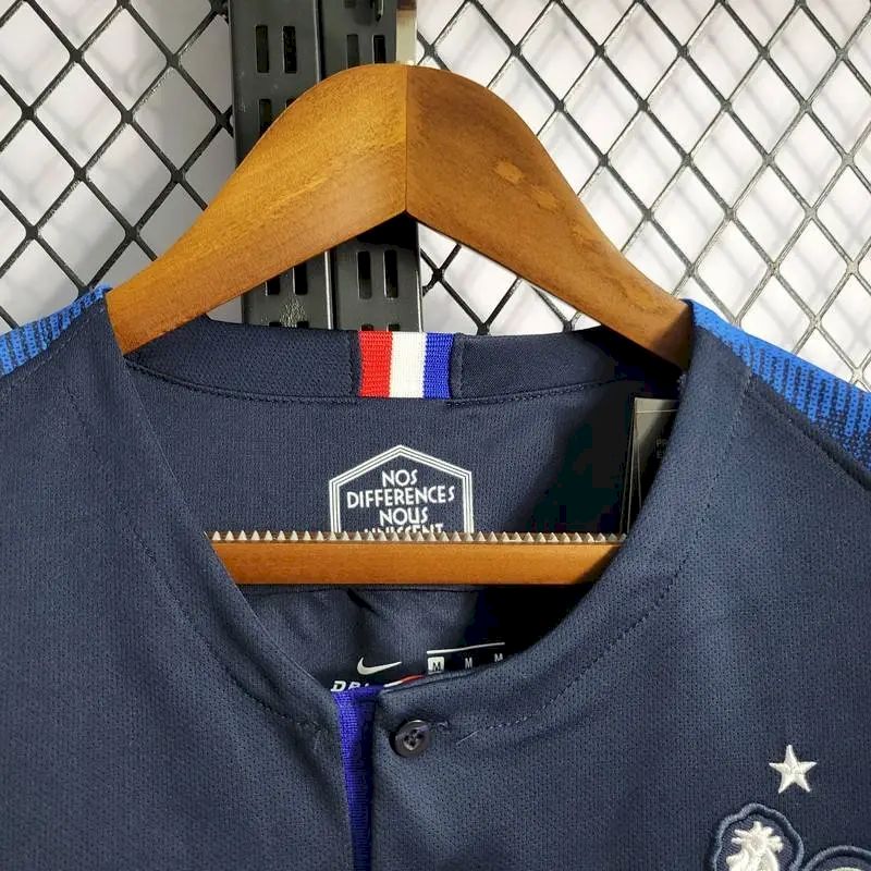 France 2018/19 Home Retro Jersey - Image 5