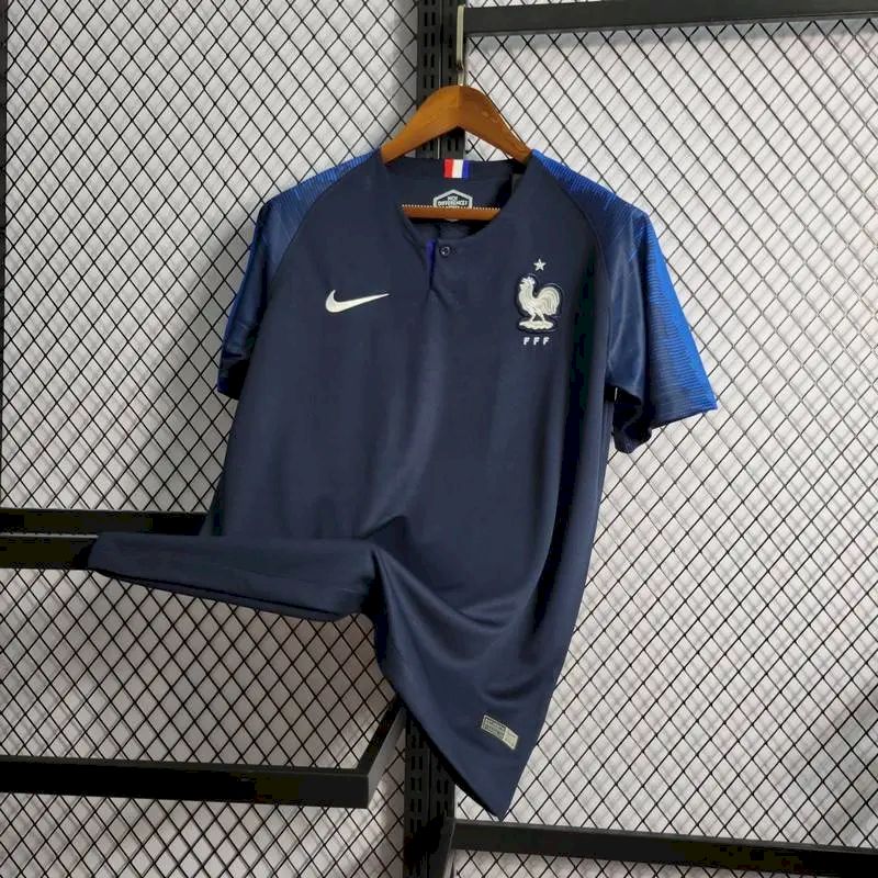 France 2018/19 Home Retro Jersey - Image 8