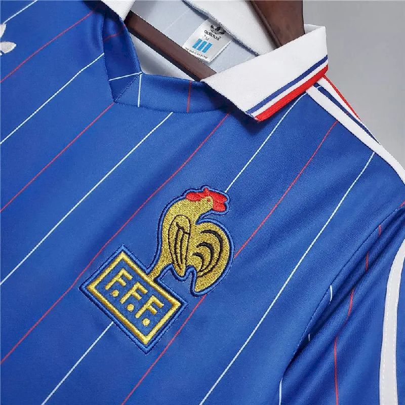 France 1982 Home Retro Jersey - Image 3