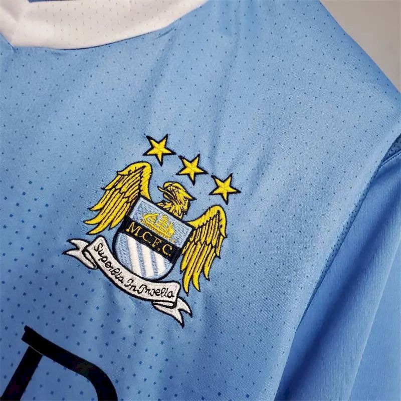 Manchester City 2011/12 Home Retro Jersey - Image 5