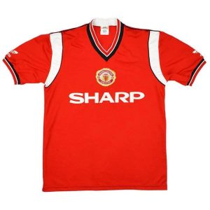 Manchester United 1984/86 Home Retro Jersey