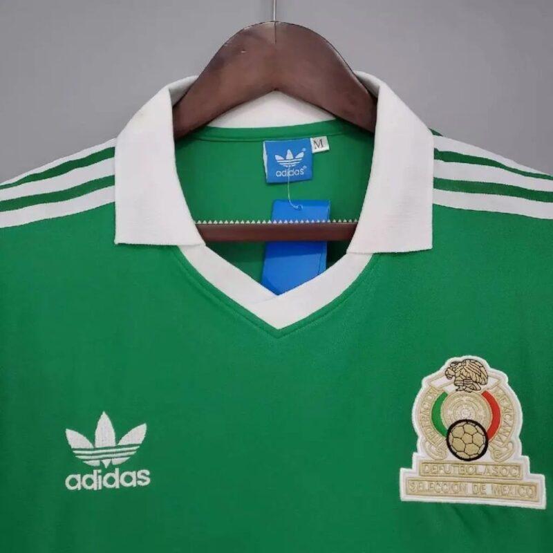 Mexico 1986 World Cup Home Retro Jersey - Image 3